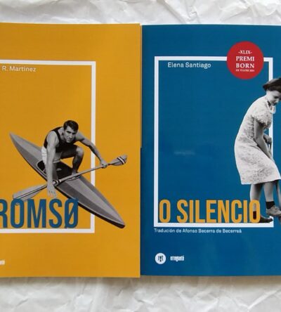 Portada do volume con O silencio e Tromsø